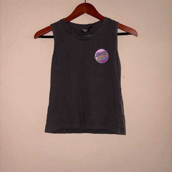 Santa Cruz Skateboards tank top graphic shirt punk inspo tee old skool 90s vibes - Picture 4 of 14